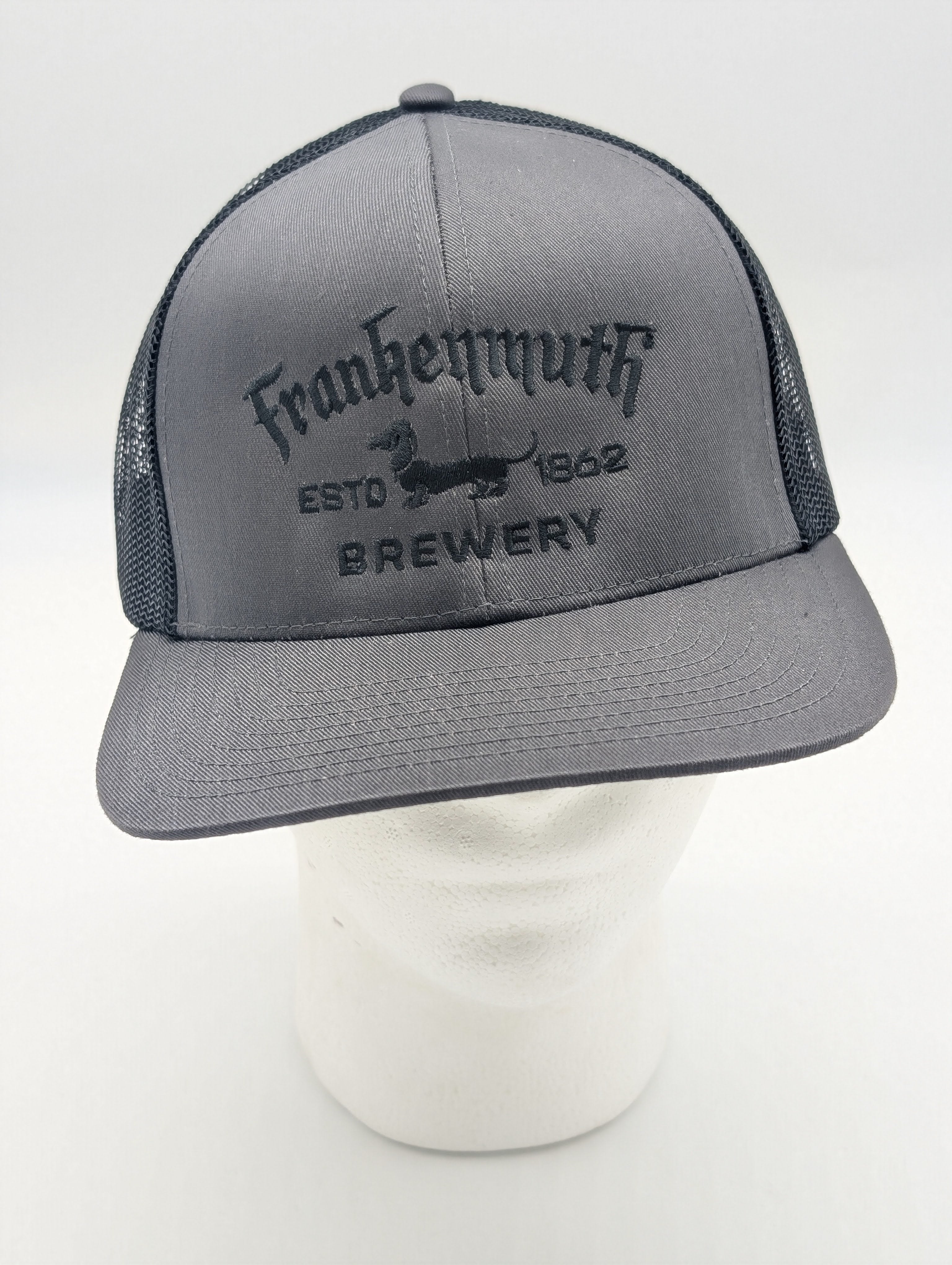 Baseball Cap - Charcoal Back