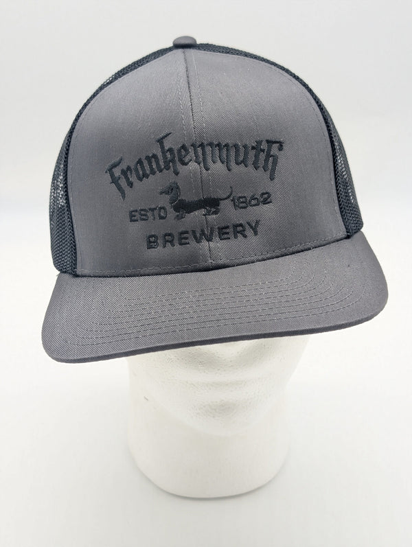 Baseball Cap - Charcoal Back