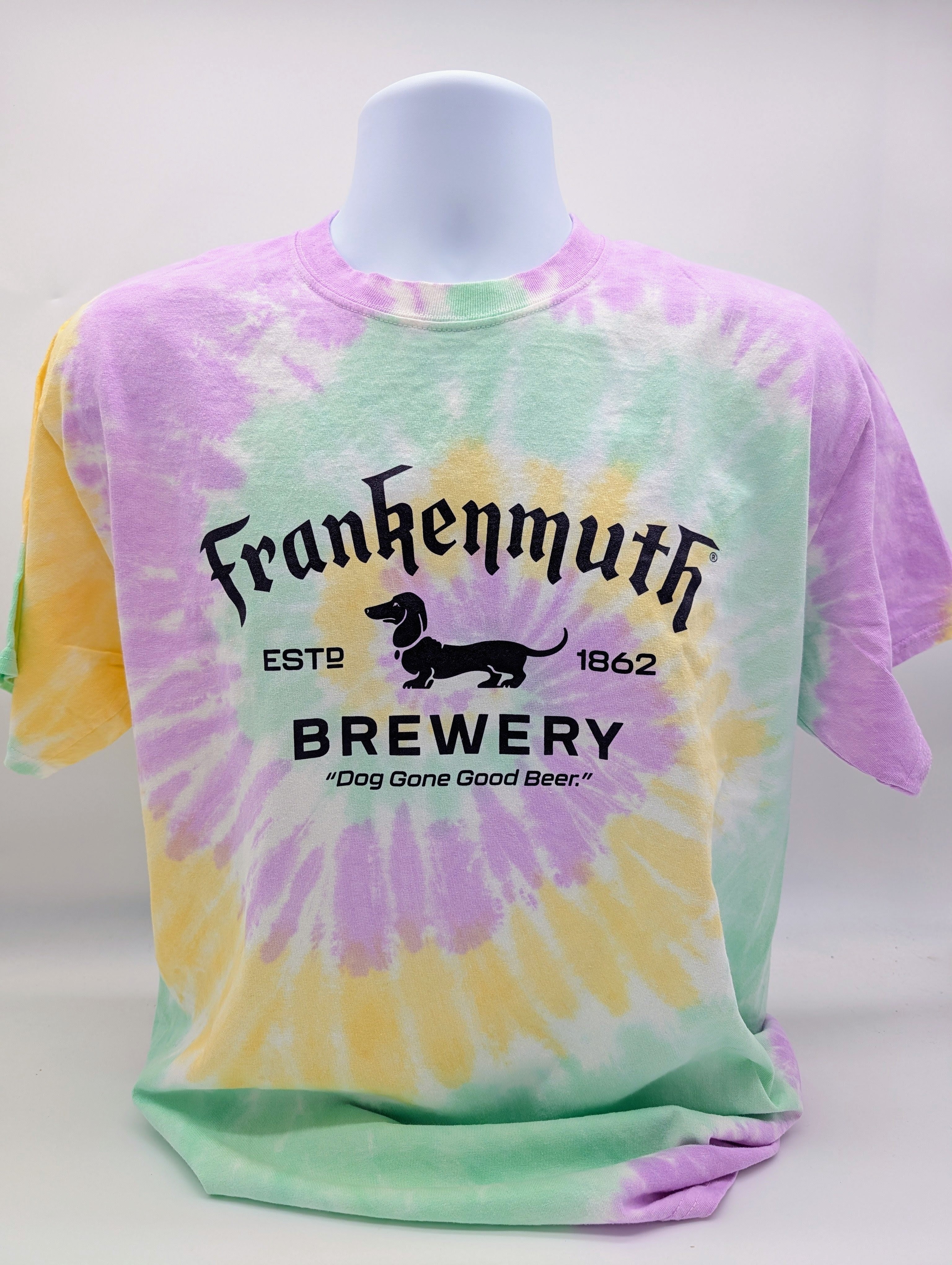 Mint Rainbow Tie - Dye, Adult