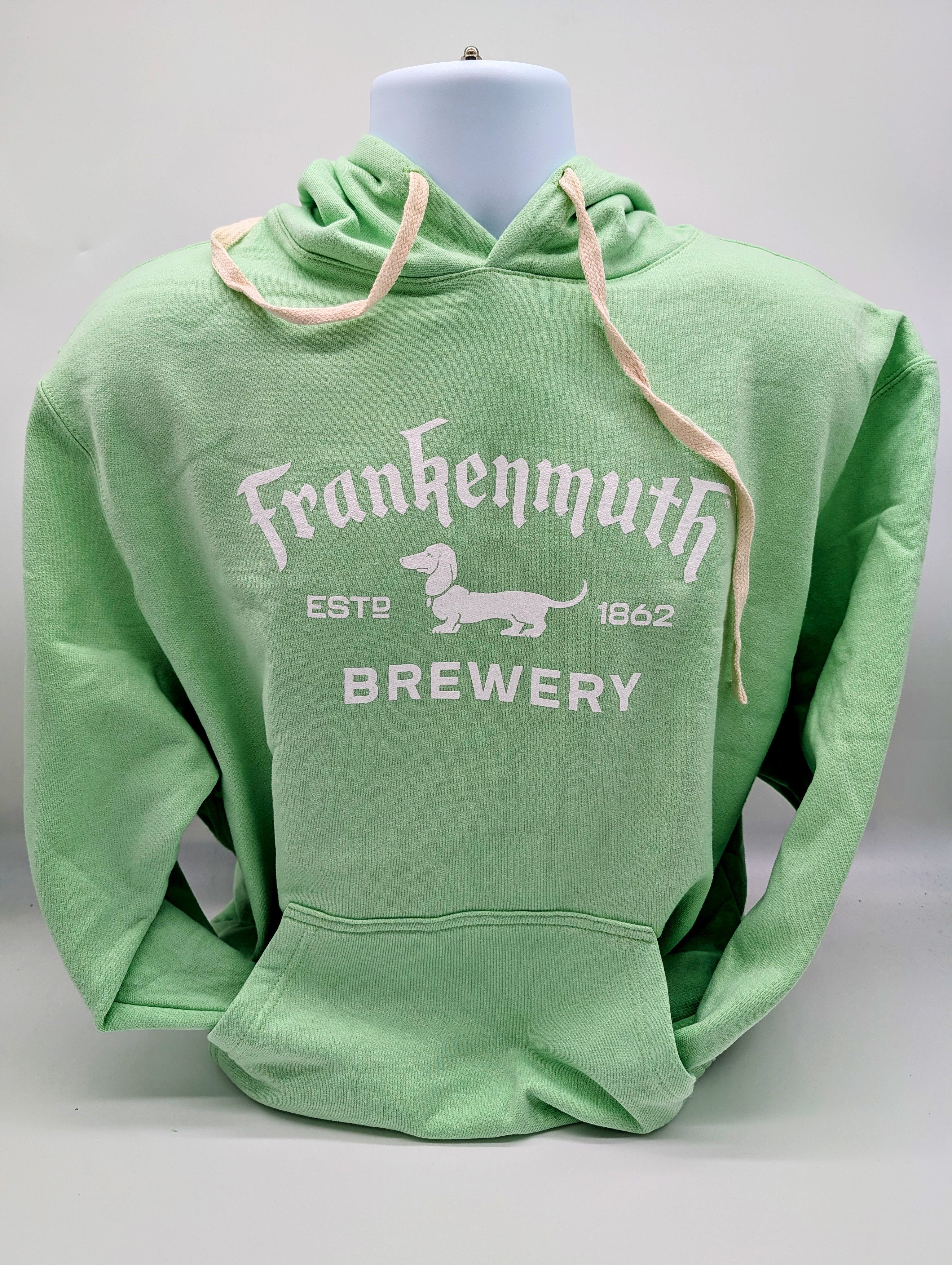 Neo Mint Hoodie – White Logo